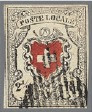Les premiers timbres de Suisse