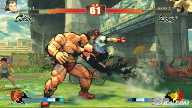 Street Fighter IV - Zangief vs Sakura