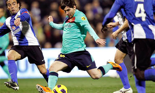 Messi, Hercules - Barcelona