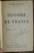 Bainville - Histoire de France