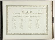 Titelpagina van het fotoalbum aangeboden aan F.J. Wirix door het personeel van de Suikeronderneming Djatiroto in 1917