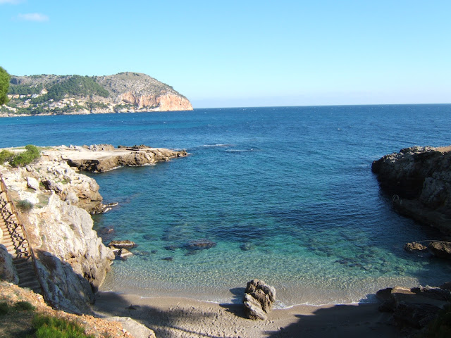 Badebucht in Costa de Canyamel/ Cala Ratjada, Mallorca