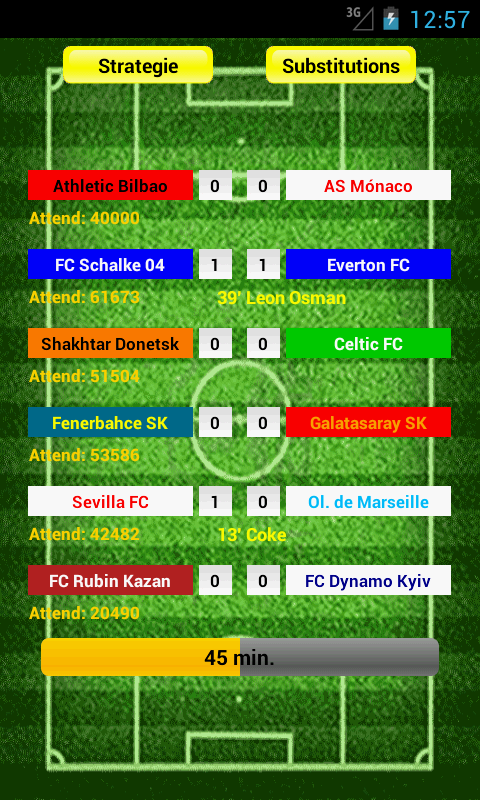 Be the Manager 2014 (Football) Screen 3