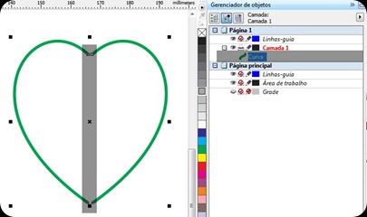 Objetos Combinados Combinados no CorelDraw