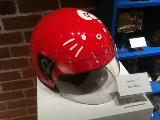 That, my friends, is a Hello Kitty bowling ball. Sigh - I want.