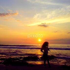 Don’t stop dancing. by Henri Sinurat - Landscapes Sunsets & Sunrises