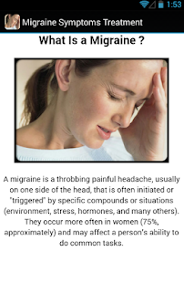Free Download Migraine Symptoms Treatment APK for Android