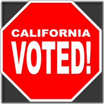 Stop! CA Voted!
