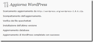 wordpress-aggiornamento