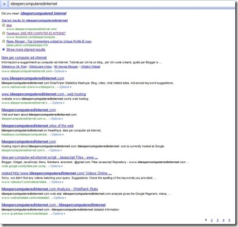 idee per computer ed internet indicizzazione