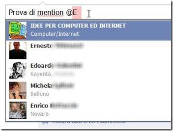 mention accorciate facebook