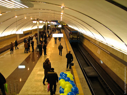 Открытие новых станций метро в Киеве