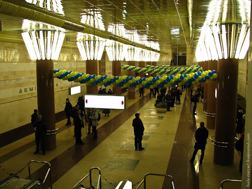 Открытие новых станций метро в Киеве