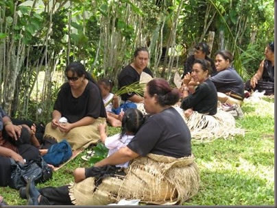 Women at a Tongan Funeral