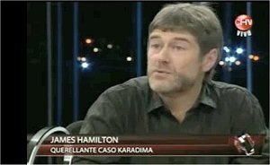 James Hamilton en Tolerancia Cero, Chilevision