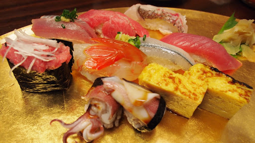 [写真]双葉寿司の「季節の握り」