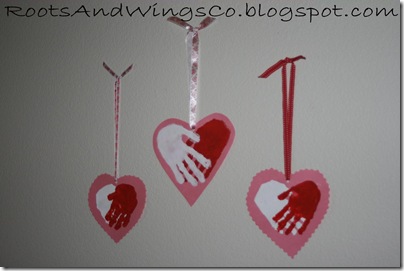 valentine heart handprint 6