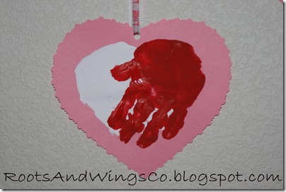 valentine heart handprint 8