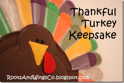 Thankful Turkey Keepsake