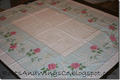 vintage tablecloth remake b