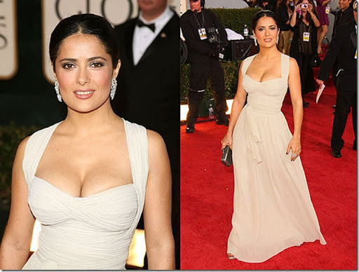 salma hayek oscar dress