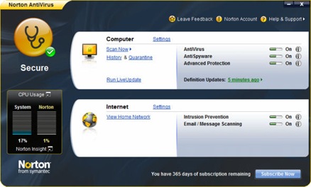 Norton Antivirus 2009