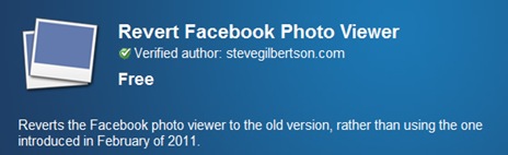 Eliminar el nuevo visor de fotos de facebook con Chrome