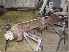 Axle as it was when it was brought home