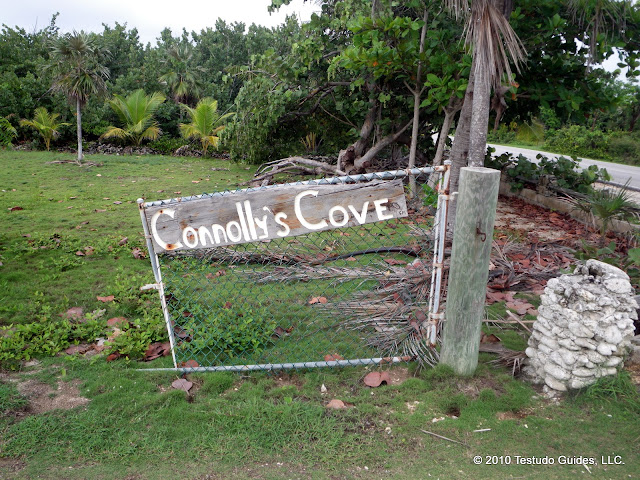 Connolly's Cove Entrance Sign