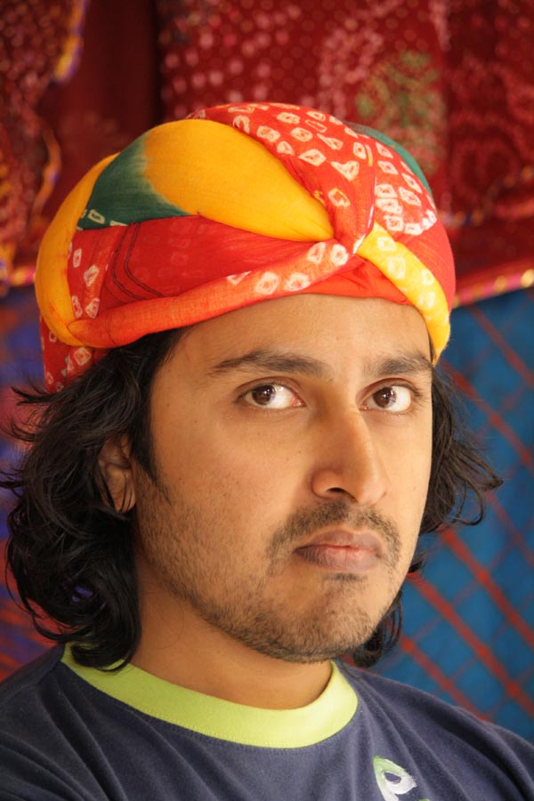 Bhavesh Wearing a Rajasthani Turban