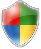central segurança windows shield escudo