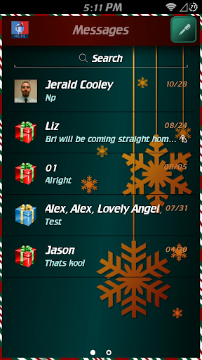 免費下載個人化APP|Christmas Colorful for GO SMS app開箱文|APP開箱王