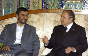 Rencontre Bouteflika Ahmadinejad