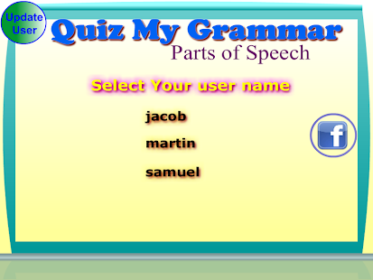 Grammar Parts of Speech free