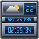 Digital Clock Weather Widget Apk
