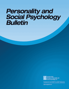 Personality and Social Psychology Bulletin cover