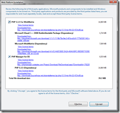 WebPlatformInstallerDependencies WebPlatformInstallerDependencies