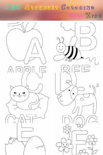 ABC Alphabet Coloring for Kids