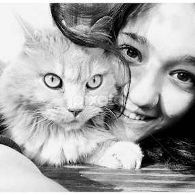 Cat by Adrian Serrano - People Portraits of Women
