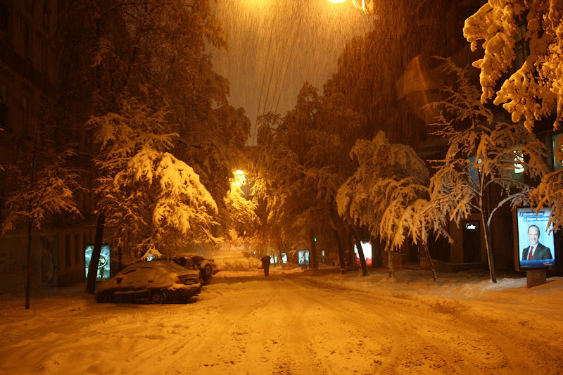снег в киеве 