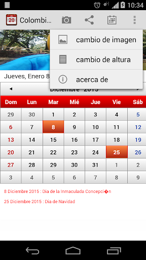 【免費生產應用App】Colombia Calendario 2015-APP點子