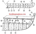 Stringer In Ship Construction : Escape trunk constructions - Shipbuilding Picture Dictionary / The continuous stiffening member which run fore and aft in a ship to support the deck.