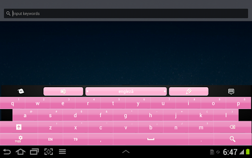 鍵盤設計粉紅 - 1mobile台灣第一安卓Android下載站