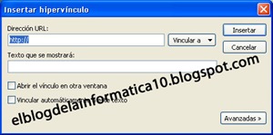 Insertar hipervínculos con Windows Live Writer