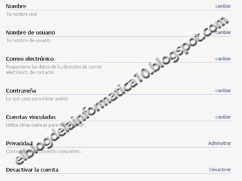 Desactivar y eliminar cuenta de Facebook