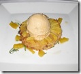 BIX in San Francisco - Pineapple Brown Butter Upside down cake with caramel ice cream