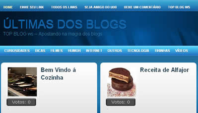 Últimas do blogs divulga seu blog Ultimas dos Blogs
