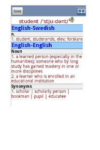 Lastest English Swedish Dictionary Pro APK for Android