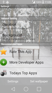 Download Winter SnowFall Live Wallpaper APK