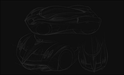 Novas imagens do futuro Pagani Huayra